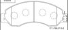 NISSA AB0600T001 Brake Pad Set, disc brake